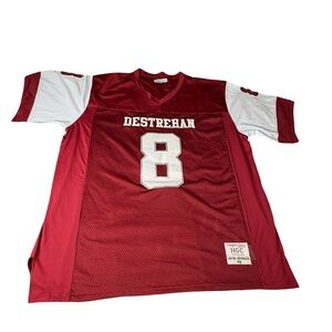 Headgear Classics Destrehan High School Justin Jefferson #8 Jersey 7XL  Vikings